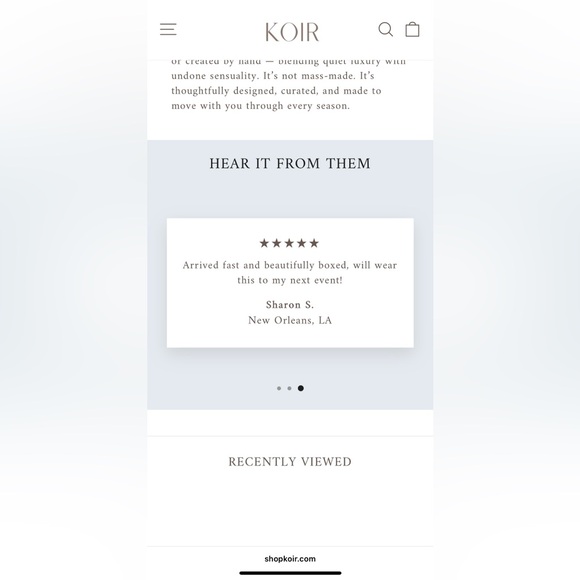 KOIR two piece set amber color like cult Gaia - Picture 7 of 8